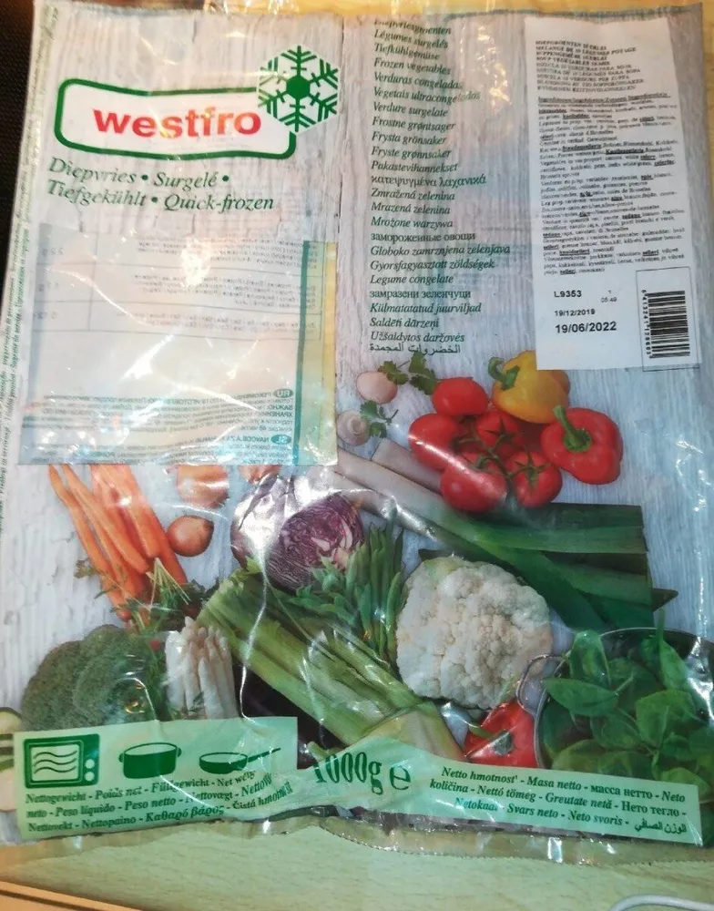 Mélange de 10 légumes potage