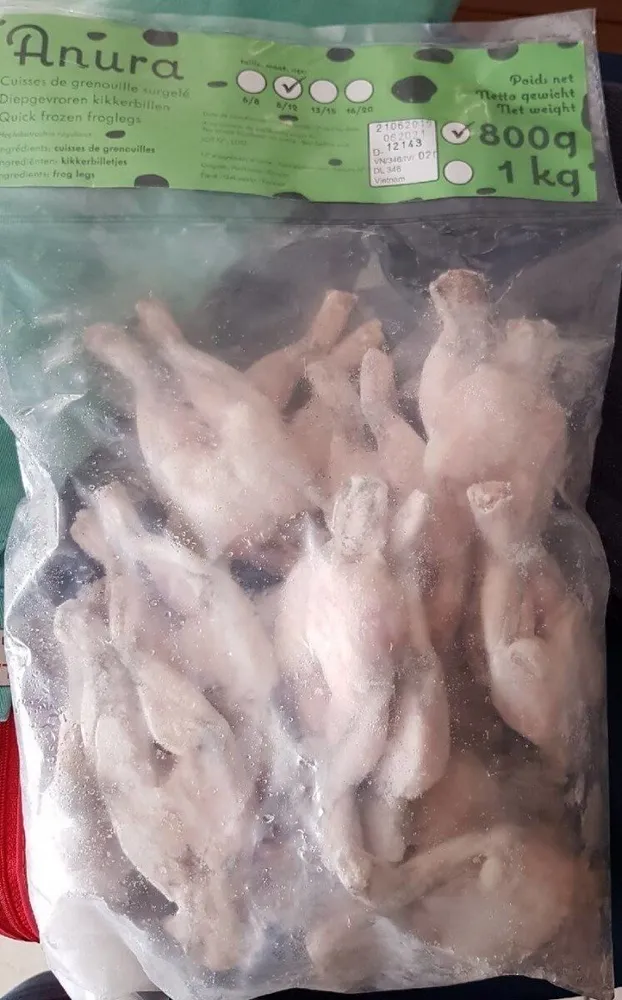 Cuisses de grenouille surgelées