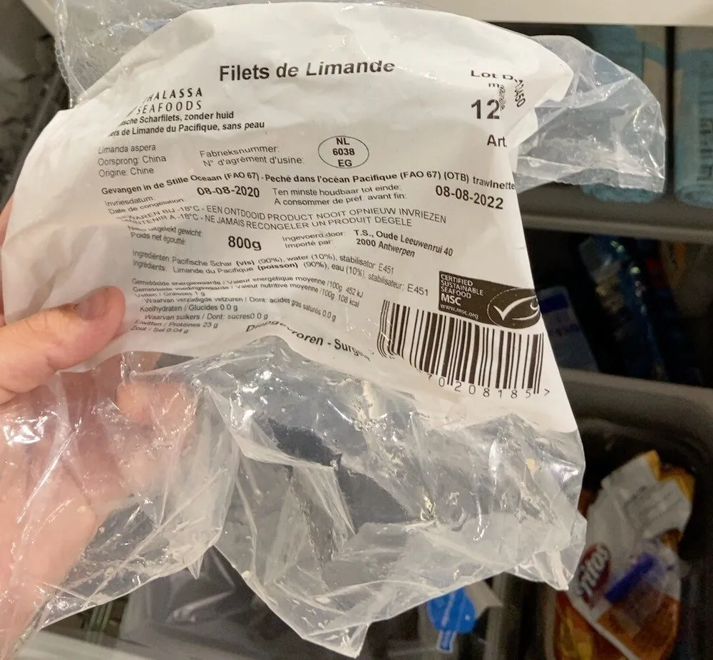 Filets de Limande