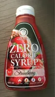 Zero calorie syrup strawberry