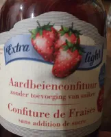 Aardbeienconfituur 89% minder suikers