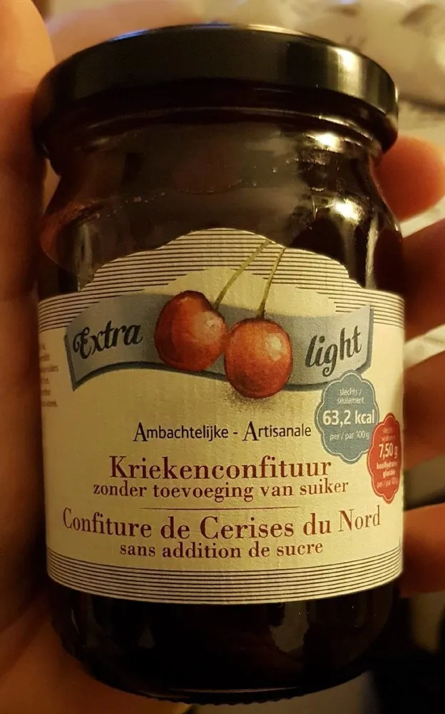 Confiture cerise du Nord