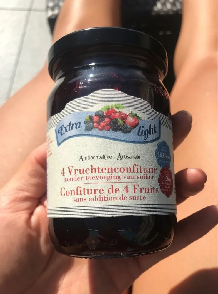 Extra light confiture
