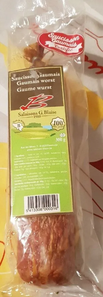 Saucisson Gaumais