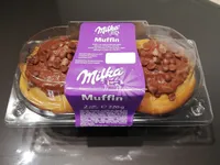 Muffin au chocolat au lait du pays Alpin