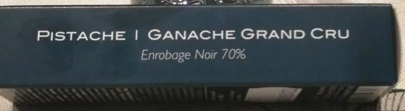 Pistache ganache grand cru