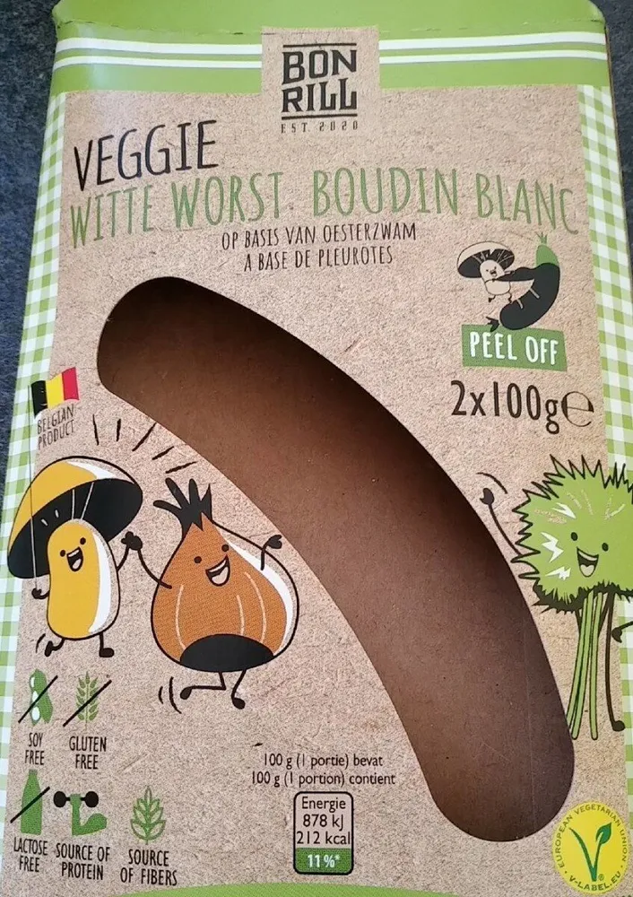 Boudin blanc veggie
