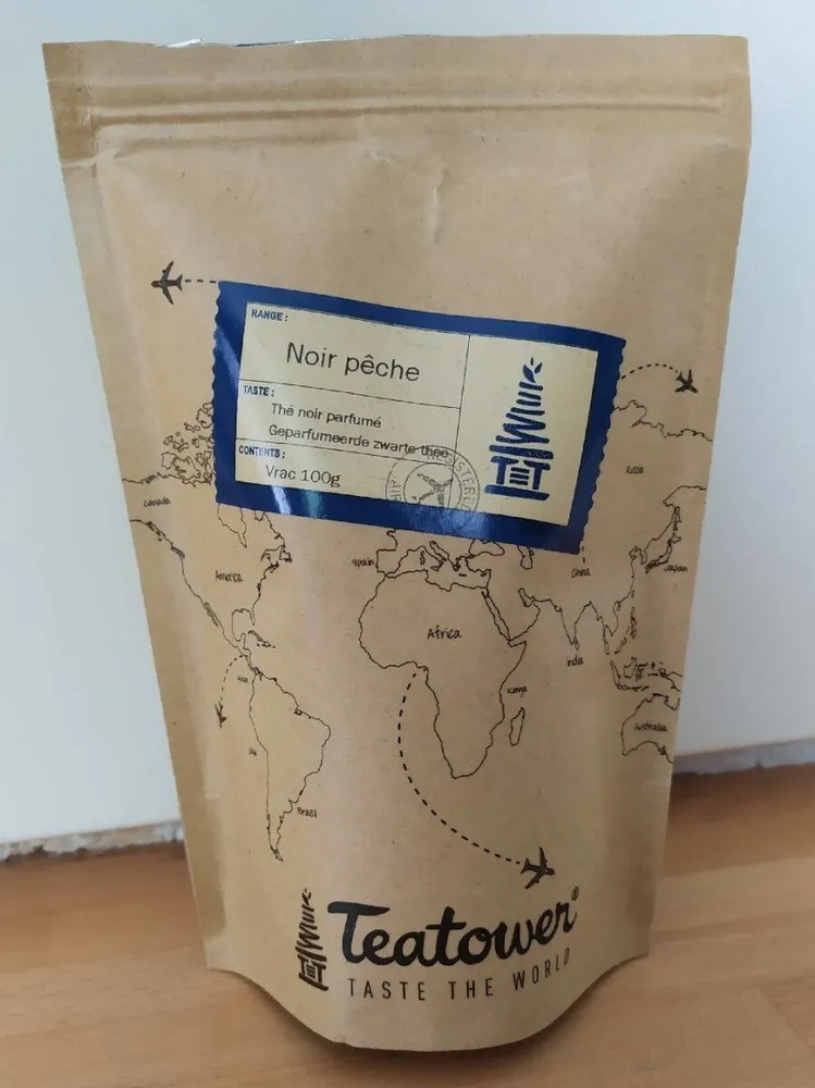 Thé Noir parfum pêche