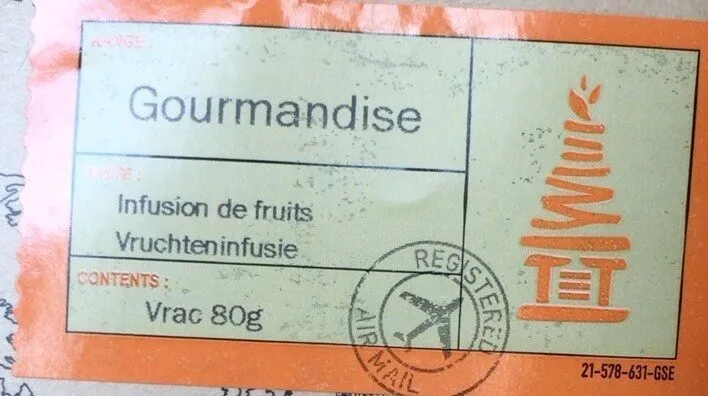 Infusion gourmandise
