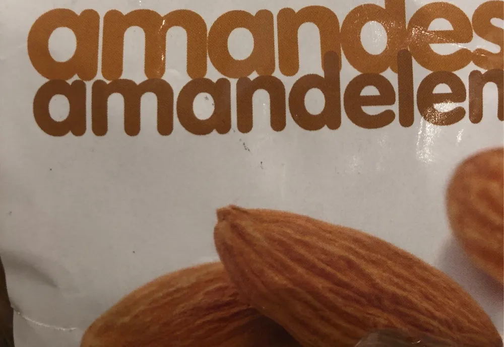 Amandes grillées salées