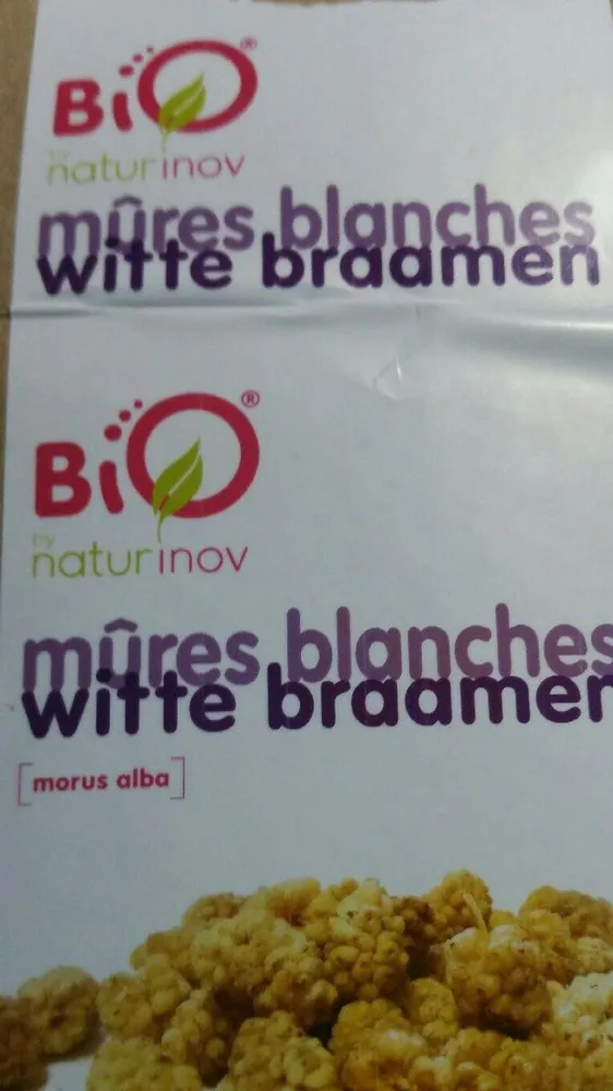 Mûres blanches