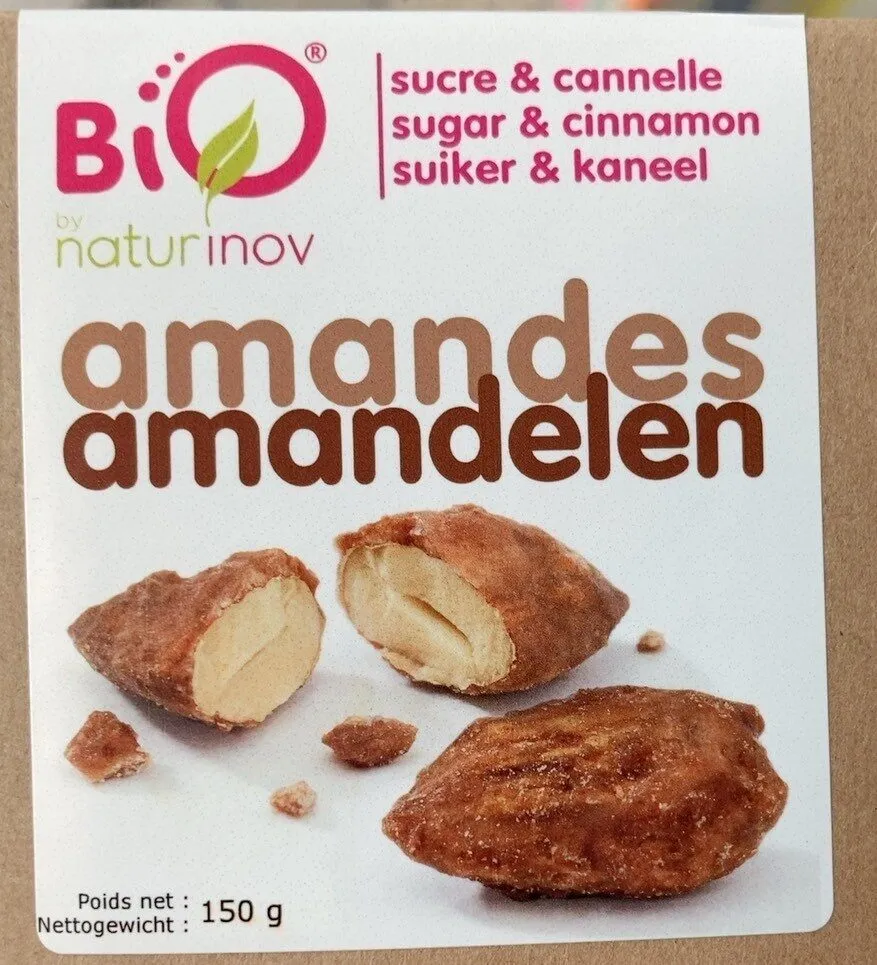 Amandes sucre et cannelle