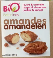Amandes sucre et cannelle