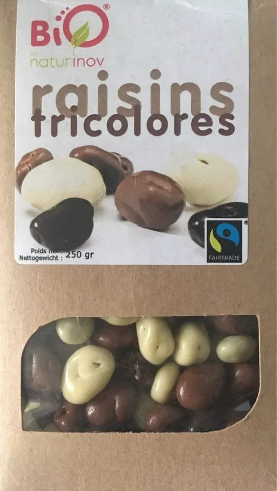 Raisins tricolores