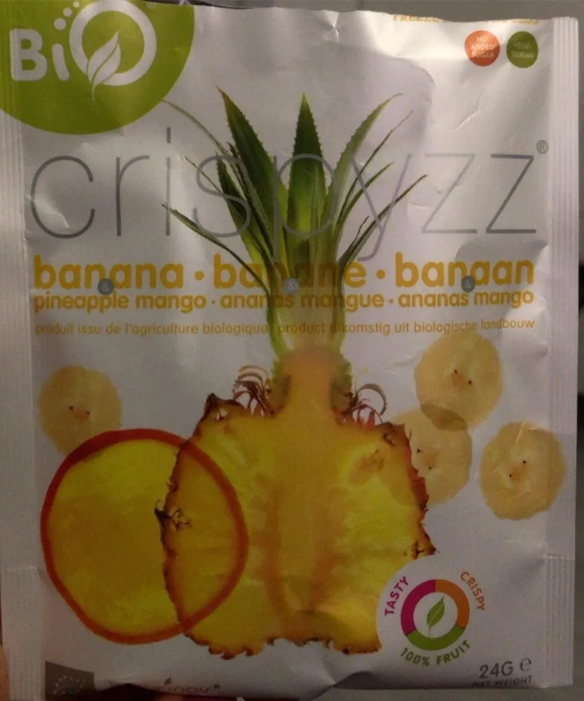 Crispyzz banane ananas mangue