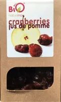 Cranberries jus de pomme