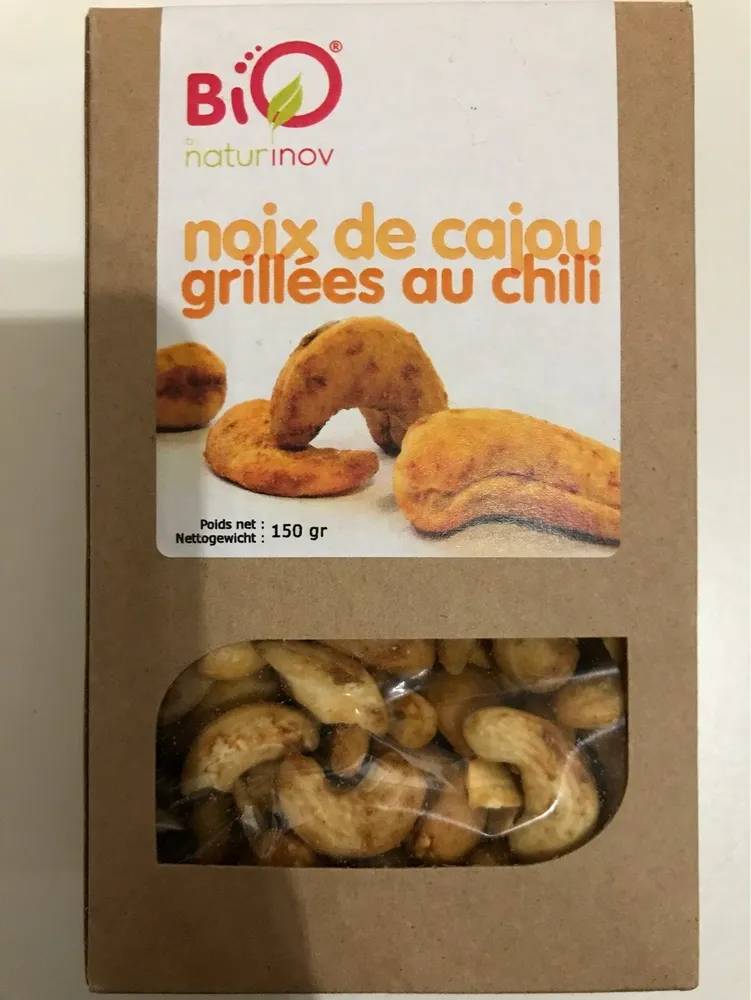Noix de cajou grillees au chili