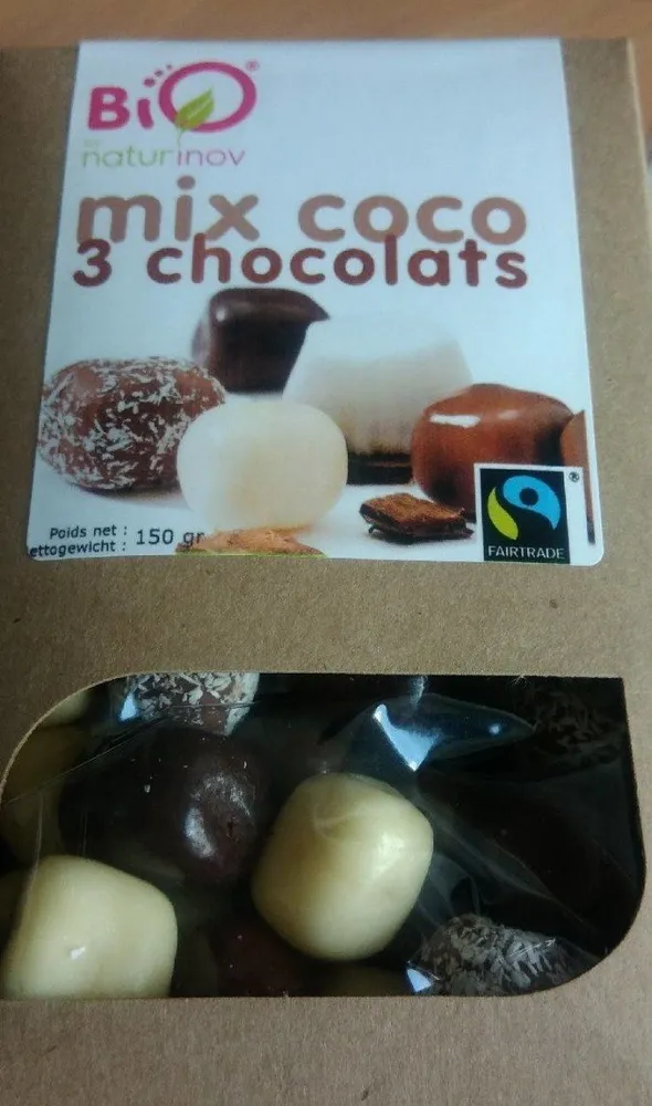 Mix coco 3 chocolats