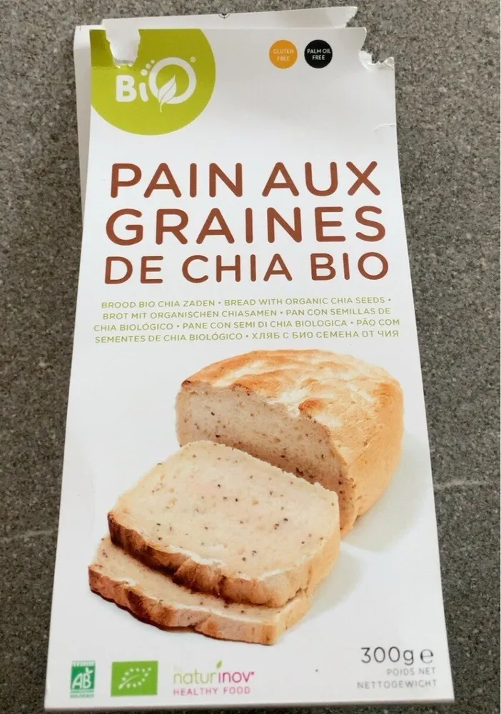 pain au graine de chia bio