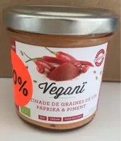 Tapenade de graines de lin, paprika et piment