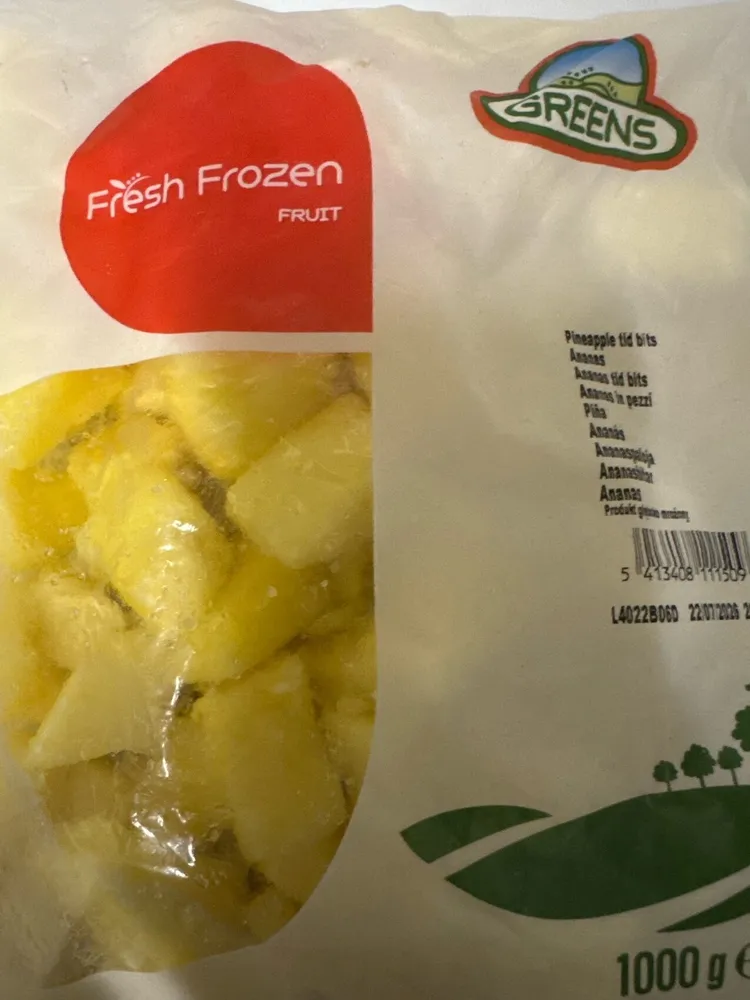 Ananas Tiefgefroren