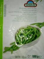 Haricots verts très fins