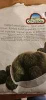 Épinards hachés en portions