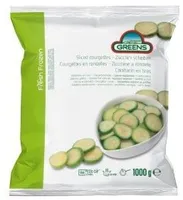 Courgettes en rondelles surgelées