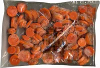 Zanahorias en rodajas congeladas