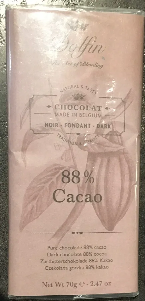 Chocolat Noir 88% De Cacao