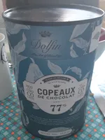 Dolfin Les Copeaux Trinkschokolade 77 % Kakao (350G Dose)