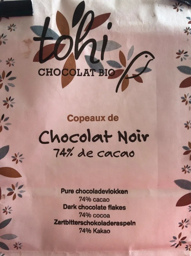 Copeaux de chocolat noir