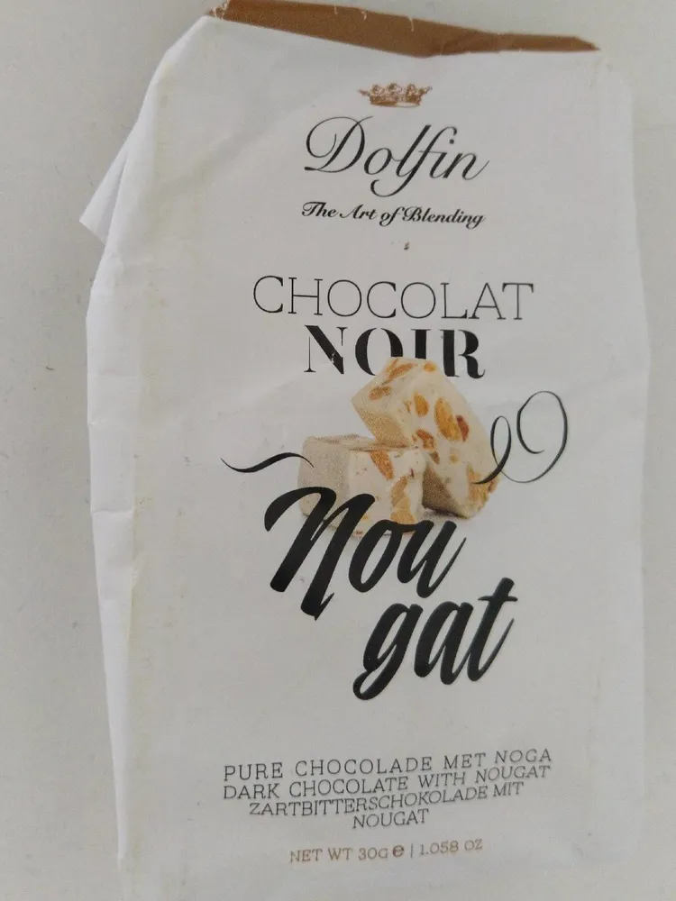Chocolat noir nougat
