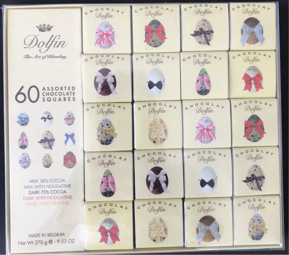 Assortiment de 60 chocolats