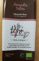 Chocolat noir Amandes salées