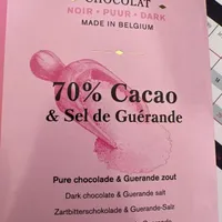 Noir 70% Cacao Et Fleur De Sel, Dolfin