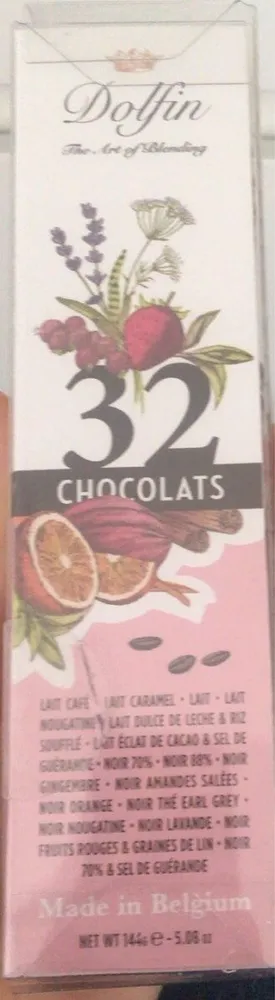 Assortiment de 32 chocolats