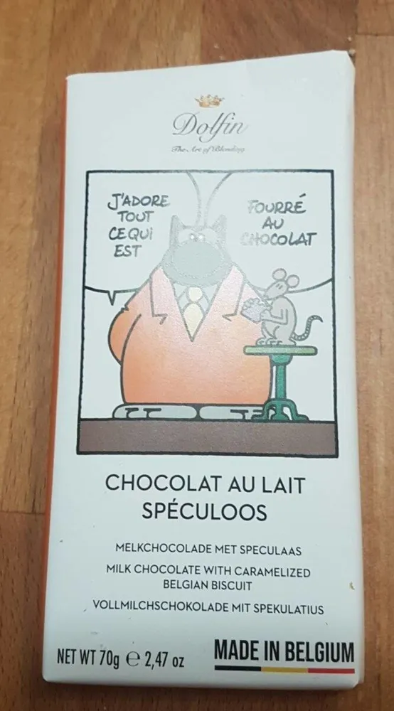 Chocolat au lait et au speculos