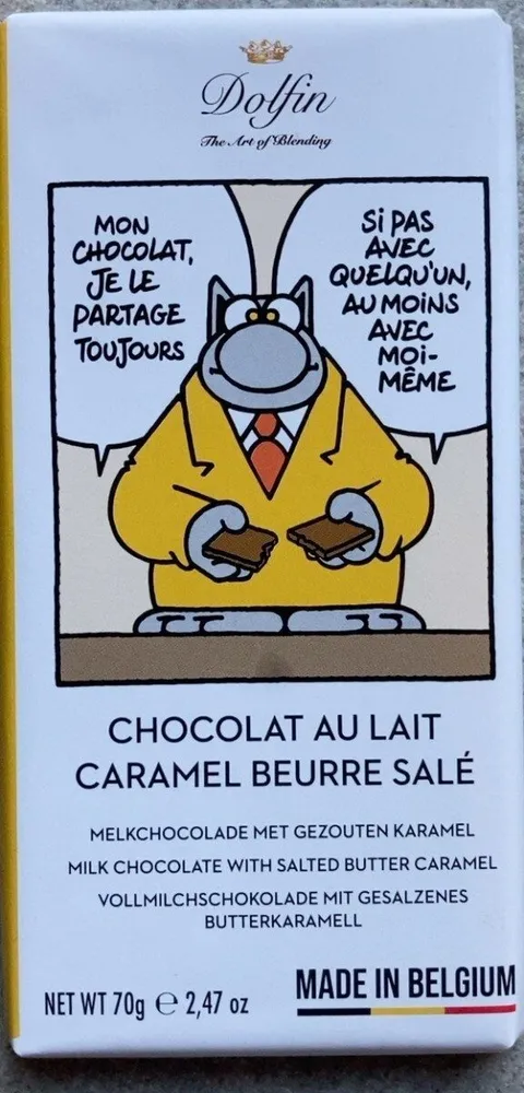 Chocolat au lait caramel beurre salé