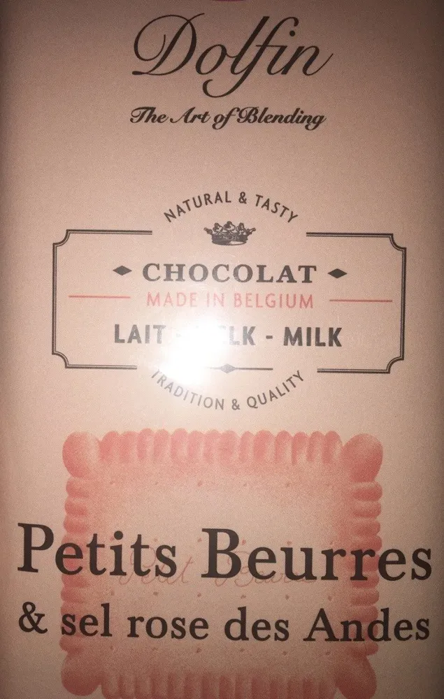 Chocolat petits beurres et sel rose