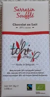 Chocolat au Lait au sarrasin soufflé