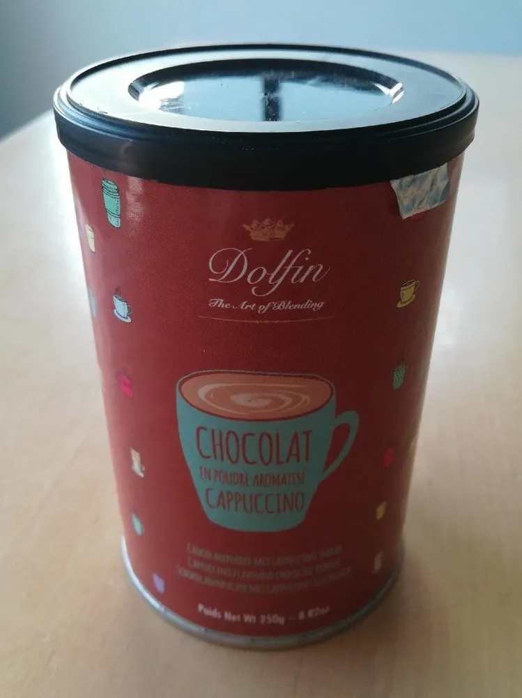 Chocolat en poudre aromatisé cappuccino