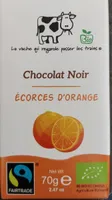 Chocolat noir ecorces d'orange
