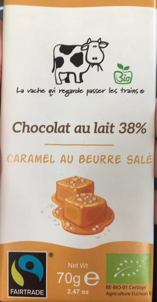 Chocolat au lait caramel beurre salé