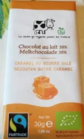 Chocolat au lait caramel beurre salé