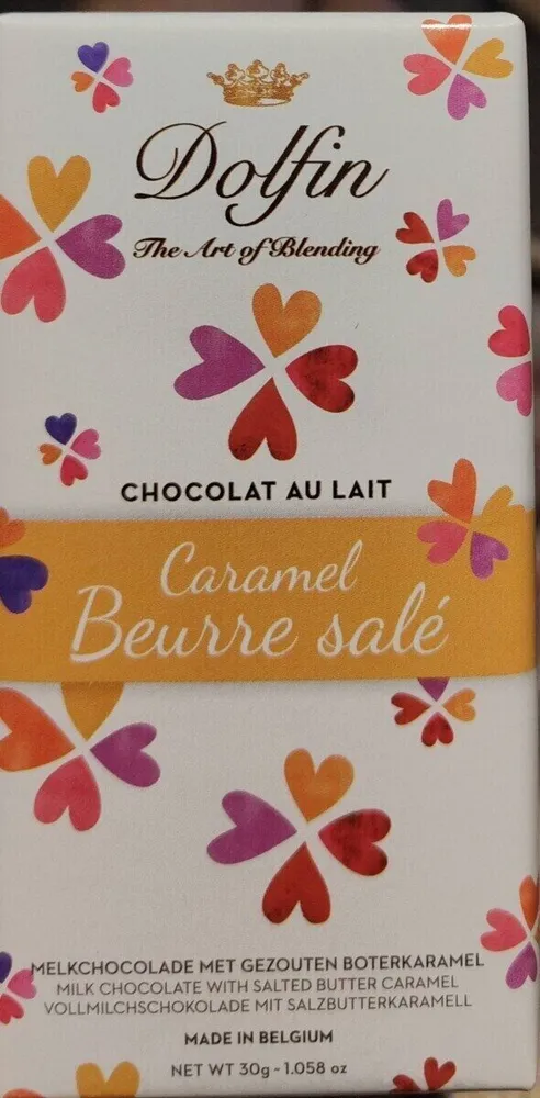 Chocolat au lait caramel beurre salé