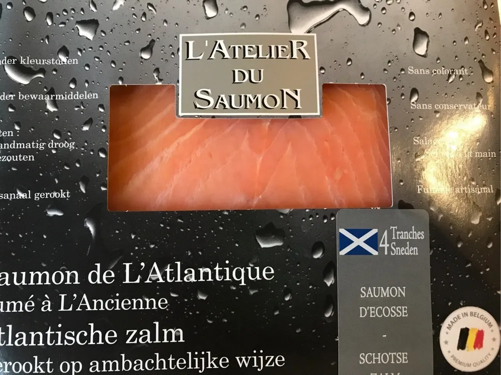 L'atelier du saumon Saumon de l'Atlantique fumé à l'ancienne