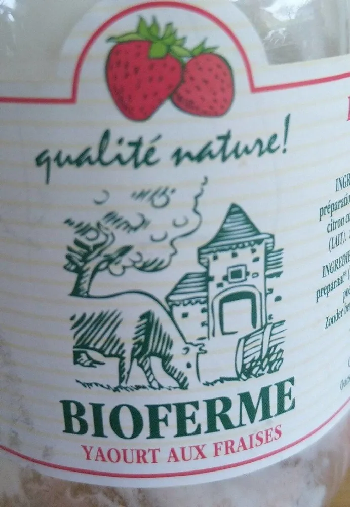Yaourt aux fraises