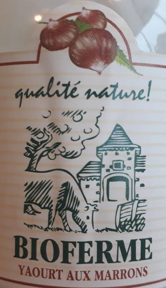 Yaourt aux marrons