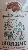Yaourt aux marrons